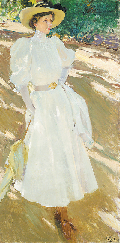 Maria at La Granja Joaquin Sorolla